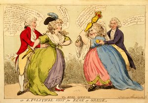 Les reines rivales ou une chaleur politique pour Rege et Grege, 1789