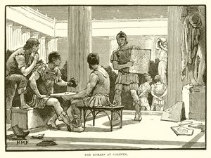 Les Romains à Corinthe