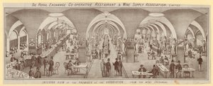 Restaurant coopératif et association de fourniture de vin de la Bourse royale - English School