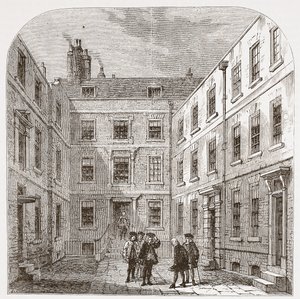 Maison de la Royal Society à Crane Court - English School