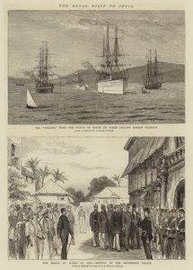 La visite royale en Inde