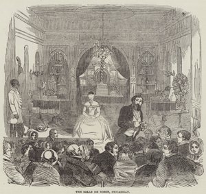 La salle de Robin, Piccadilly (gravure) - English School