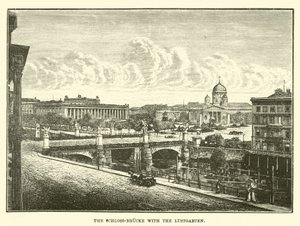 Le Schloss-brucke avec le Lustgarten - English School