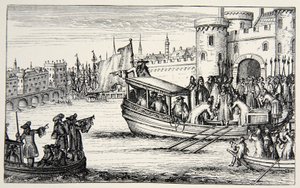 Les sept évêques revenant de la Tour, 1688