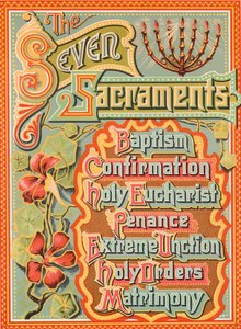 Les Sept Sacrements - English School