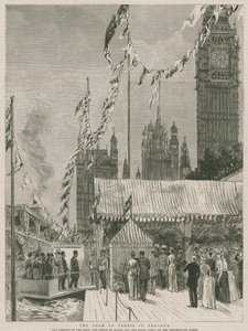 Le Shah de Perse en Angleterre - English School