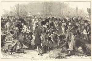 Le salon du bétail du Smithfield Club au Agricultural Hall, Islington
