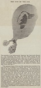 La tache sur le soleil (gravure)