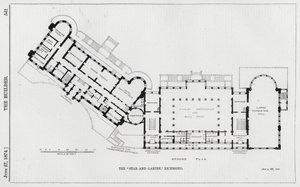 Le "Star and Garter," Richmond (gravure)