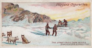 Le Départ du Cap Royds, Expédition de Shackleton - English School