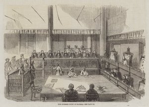 La Cour suprême de Madras (gravure)