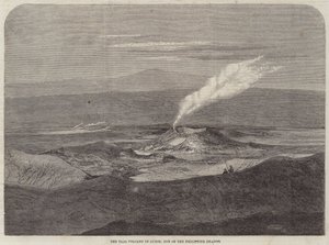 Le volcan Taal à Luzon, une des îles Philippines - English School