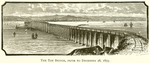 Le pont de Tay, avant le 28 décembre 1879