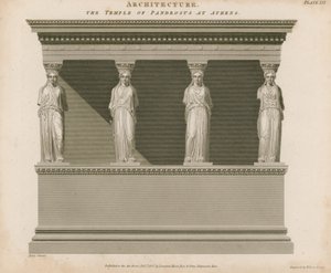 Le temple de Pandrosus à Athènes - English School