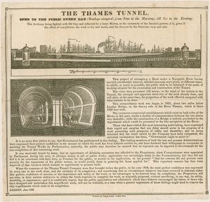 Le tunnel de la Tamise, ouvert au public tous les jours - English School