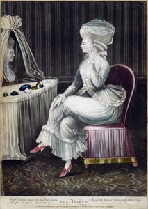 La Toilette, pub. par Robert Sayer et J. Bennett, 1780
