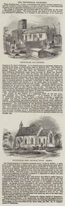 Les églises de Tottenham (gravure)