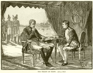 Le traité de Tilsit