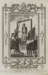 La Mort Malheureuse du Major André - English School