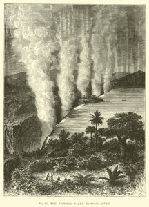 Les chutes Victoria, rivière Zambèze