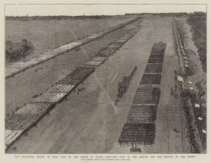 La revue des volontaires à Hyde Park par le prince de Galles, vue d