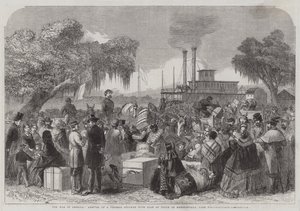 La guerre en Amérique, arrivée d