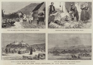 La guerre en Orient (gravure) - English School