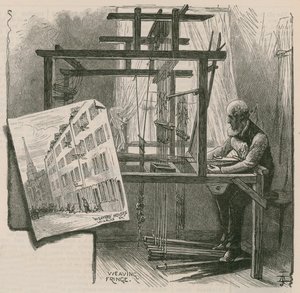 Les tisserands de Spitalfields - English School