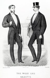 The West End Gazette, English Costumer, 1868 - English School
