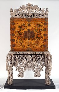 Le Cabinet de Witcombe, vers 1697 - English School