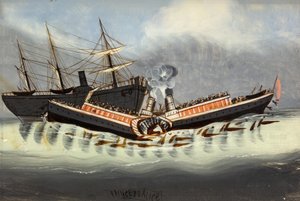 Le naufrage de la "Princesse Alice", après 1878