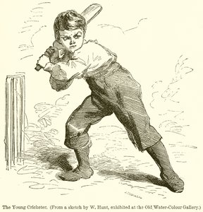 Le Jeune Joueur de Cricket