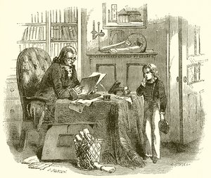 Le jeune David Wilkie - English School