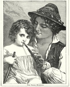 Le Jeune Musicien (gravure)
