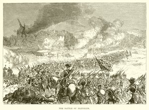La bataille de Blenheim - English School