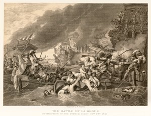 La bataille de La Hogue