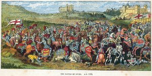 La bataille des Éperons, 1513 - English School
