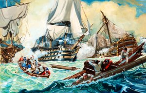 La bataille de Trafalgar