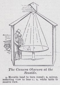 La camera obscura au bord de la mer - English School