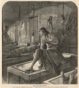 Les morts ressuscités (gravure) - English School