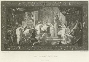 La protégée des fées (gravure) - English School