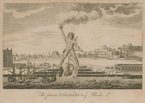 Le célèbre Colosse de Rhodes - English School