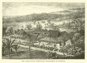 La première colonie missionnaire néerlandaise à Sumatra - English School