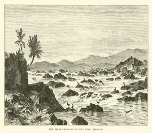 La première cataracte du Nil, Assouan