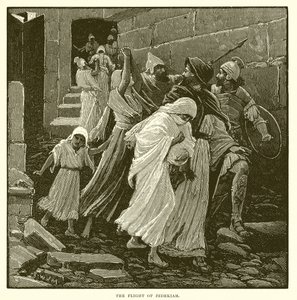 La fuite de Sédécias - English School