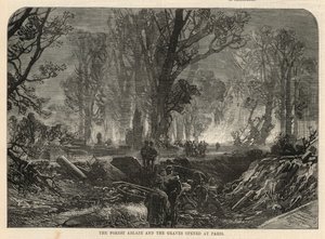 La forêt en feu et les tombes ouvertes à Paris - English School