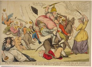 Le génie de la France extirpant le despotisme, la tyrannie et l
