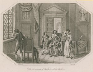 Le dernier entretien du roi Charles Ier avec ses enfants - English School