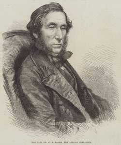 Feu Dr W B Baikie, le voyageur africain (gravure)