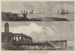La récente tempête à Margate - English School